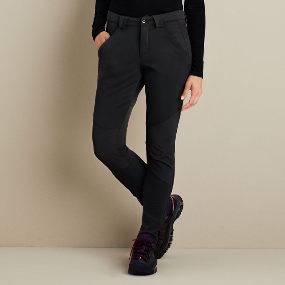 Duluth Trading Co Women's Hardchore Tech Skinny Leg Work Pants; S 14 Reg; Black